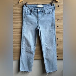 LIVERPOOL Crop Straight Jeans Size 2 Petite